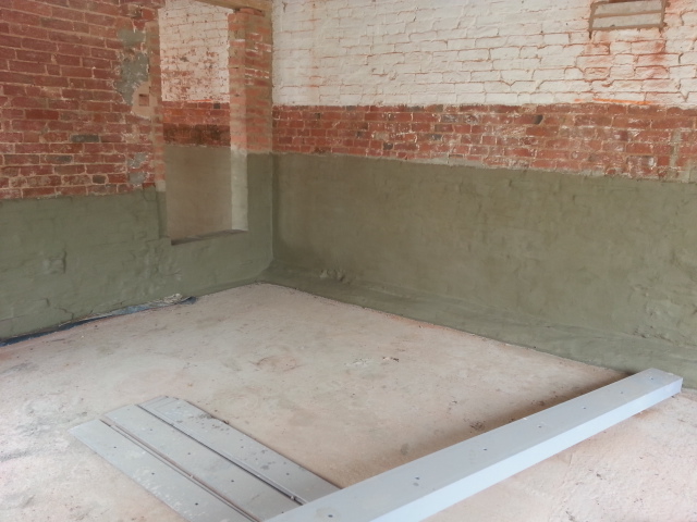 Tanking Services delivered by SPS Midlands