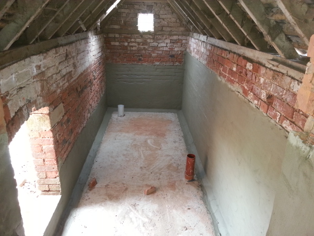 Basement tanking project